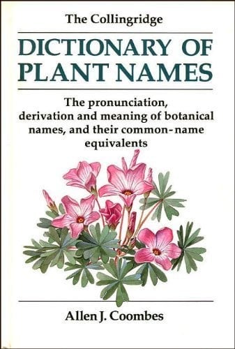 Dictionary of Plant Names