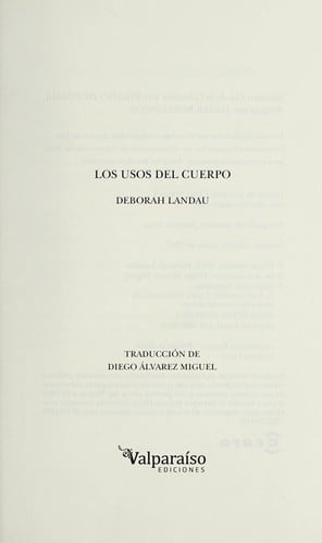 Los usos del cuerpo