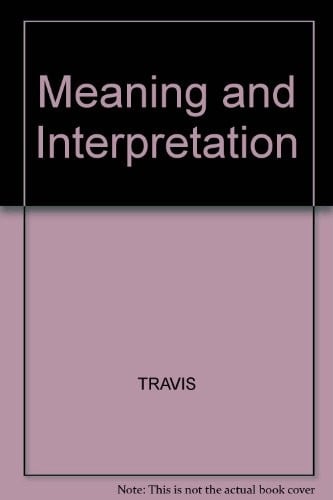 Meaning and interpretation