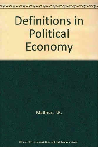 Definitions in political economy