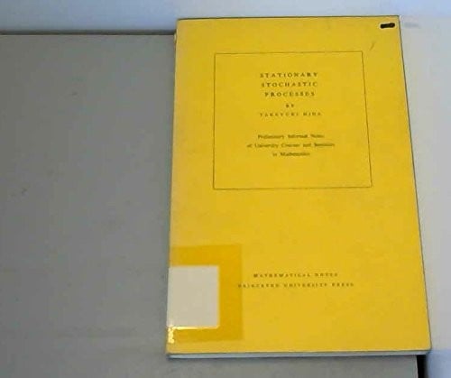 Stationary stochastic processes