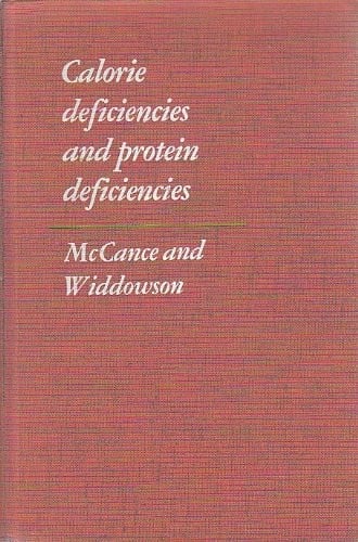 Calorie deficiencies and protein deficiencies