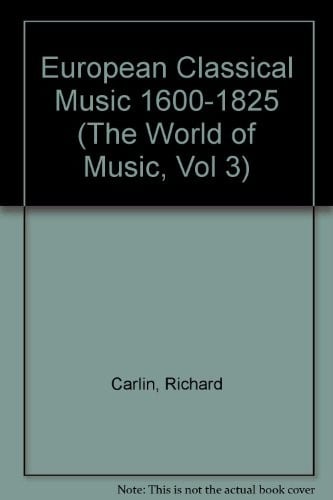 European classical music 1600-1825