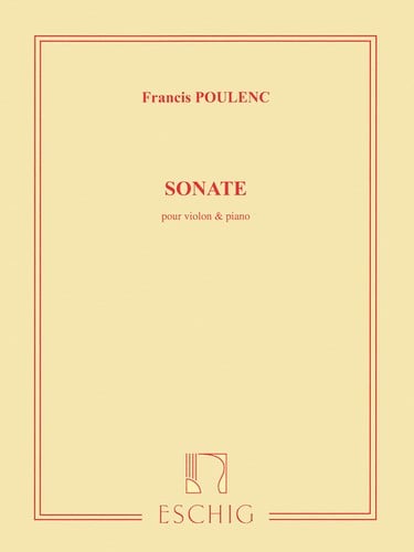 Sonate pour Violon et Piano