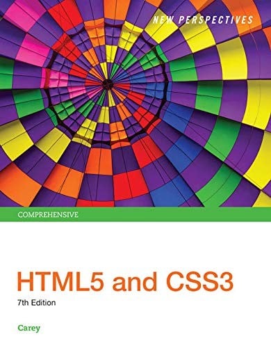 New Perspectives on HTML5 and CSS3