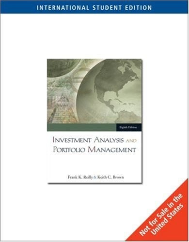 Investment Analysis and Portfolio Management