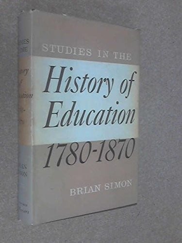 The two nations and the educational structure, 1780-1870