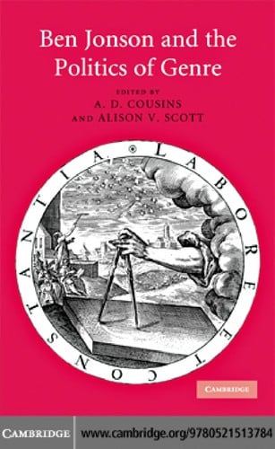 Ben Jonson and the politics of genre