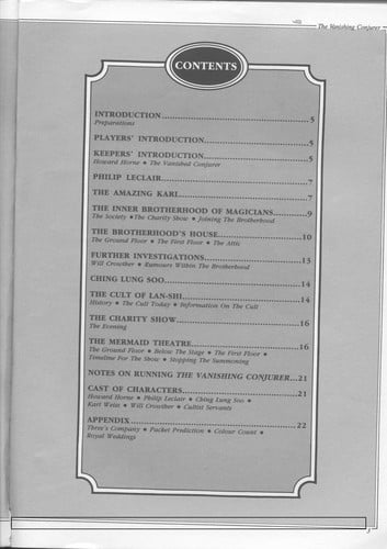 The Vanishing Conjurer / The Statue of the Sorcerer