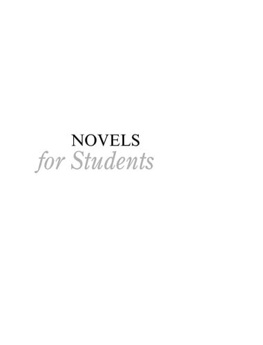 Novels for Students