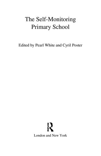 The self-monitoring primary school