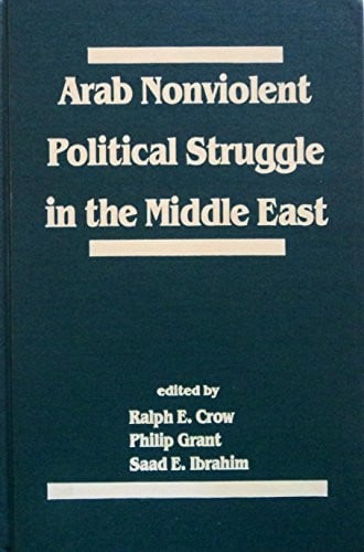 Arab nonviolent political struggle in the Middle East