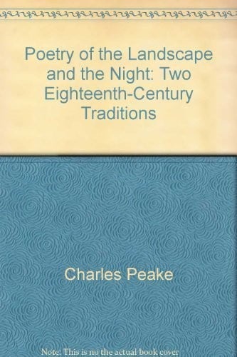 Poetry of the landscape and the night: two eighteenth-century traditions