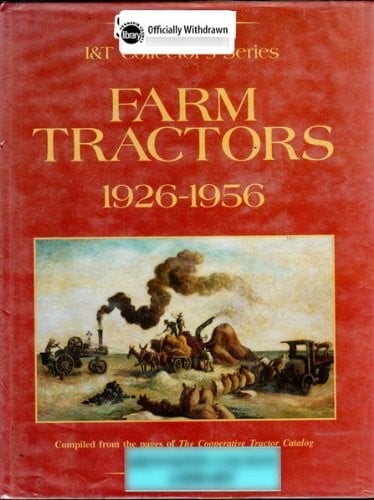 Farm tractors, 1926-1956