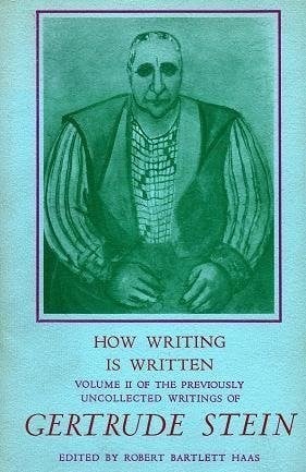 How writing is written