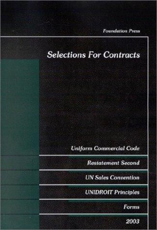 Selections for contracts