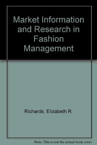 Market Information and Research in Fashion Management (Proceedings series)