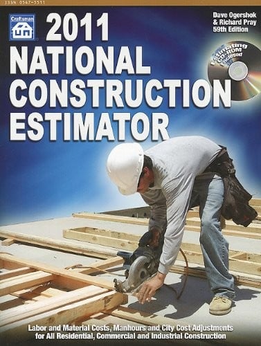 2011 National Construction Estimator, 59th Edition (Book & CD-ROM)
