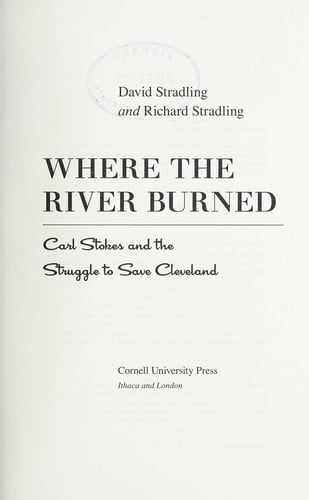 Where the river burned