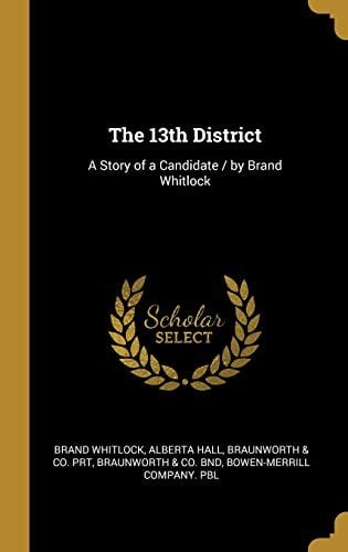 The 13th District: A Story of a Candidate / by Brand Whitlock