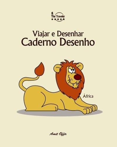 Caderno Desenho: Viajar e Desenhar: África (8x10 Polegada / 170 paginas) (Volume 6) (Portuguese Edition)