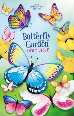 Butterfly Garden Holy Bible NIV