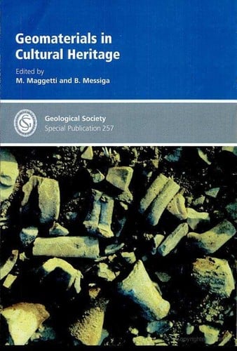 Geomaterials in cultural heritage