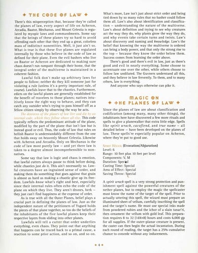 Planes of Law (AD&D 2nd Ed Fantasy Roleplaying, Planescape Campaign Expansion, 2607)