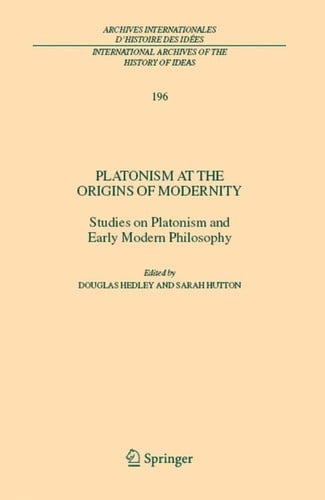 Platonism at the origins of modernity
