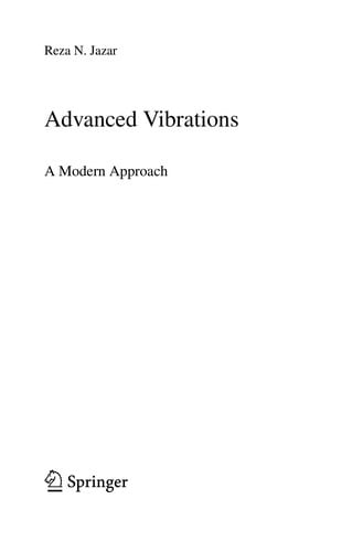 Advanced Vibrations