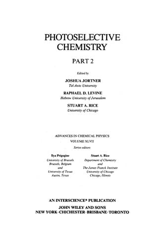 Photoselective chemistry