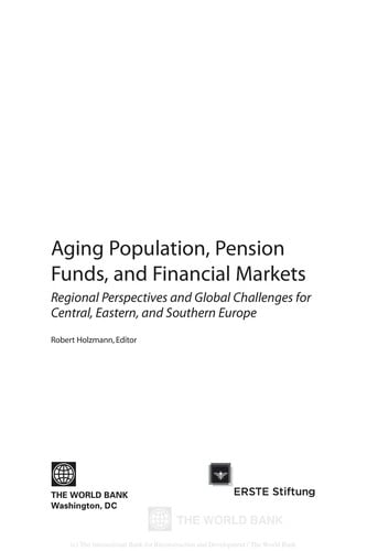 Aging populations, pension funds, and financial markets