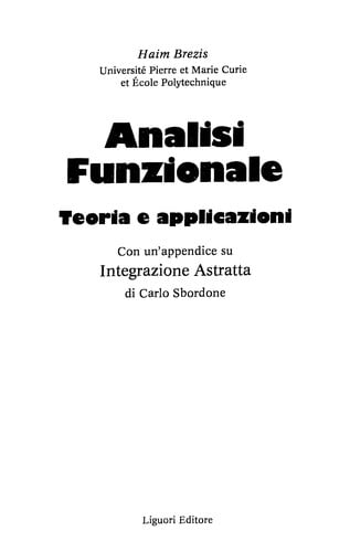 Analisi funzionale