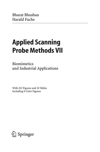 Applied scanning probe methods VII