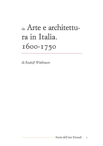 Arte e architettura in Italia
