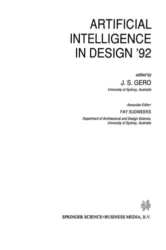 Artificial Intelligence in Design '92