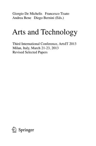 Arts and Technology