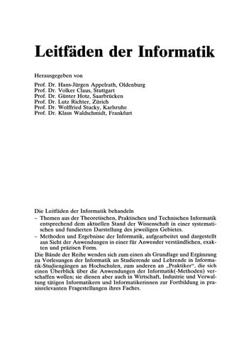 Automaten Sprachen Berechenbarkeit