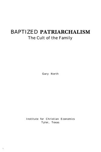 Baptized patriarchialism