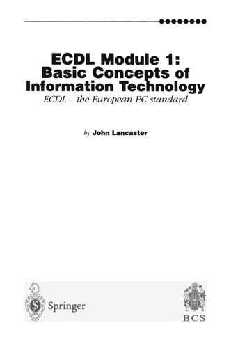 Basic Concepts of Information Technology