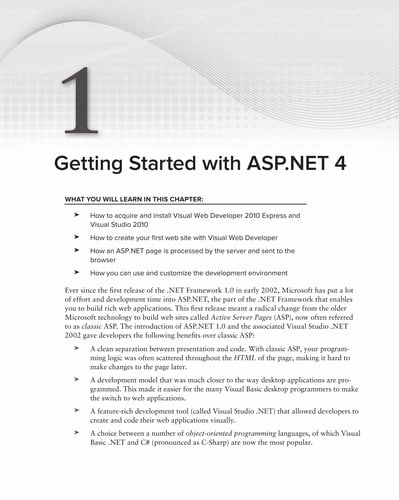 Beginning ASP.NET 4 in C# and VB