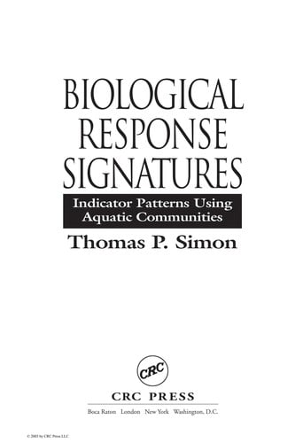 Biological response signatures