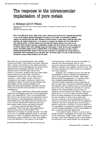 The Biomaterials silver jubilee compendium