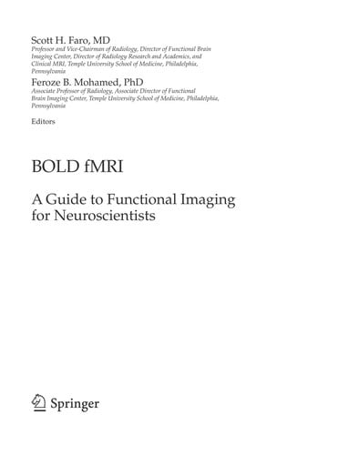BOLD fMRI