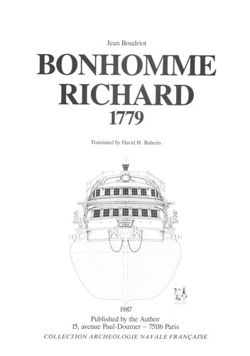 Bonhomme Richard 1779