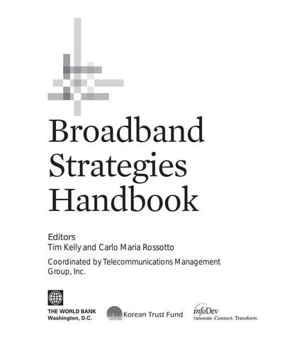 Broadband strategies handbook