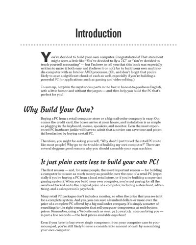 Build your own PC for dummies