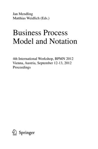 Business Process Model and Notation