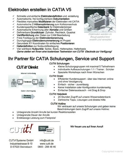 CAD, CAM mit CATIA V5