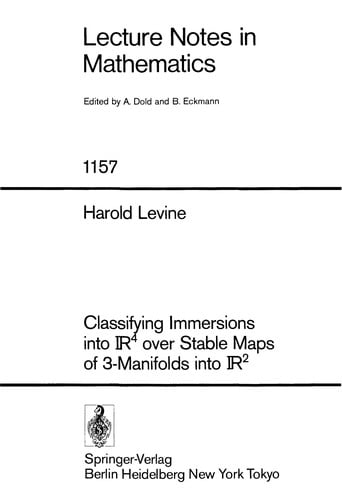 Classifying immersions into IR⁴ over stable maps of 3-manifolds into IR²